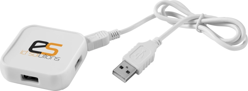 Rozdzielacz USB Connex 4-portowy PFC-12340600 biały