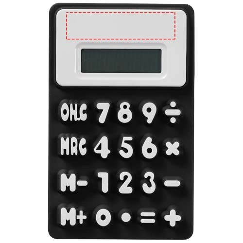 Kalkulator elastyczny Splitz PFC-12345400 czarny