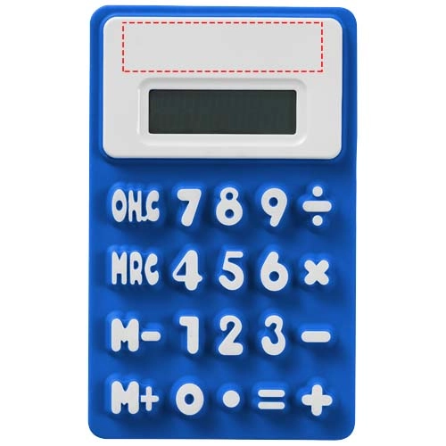 Kalkulator elastyczny Splitz PFC-12345403 niebieski