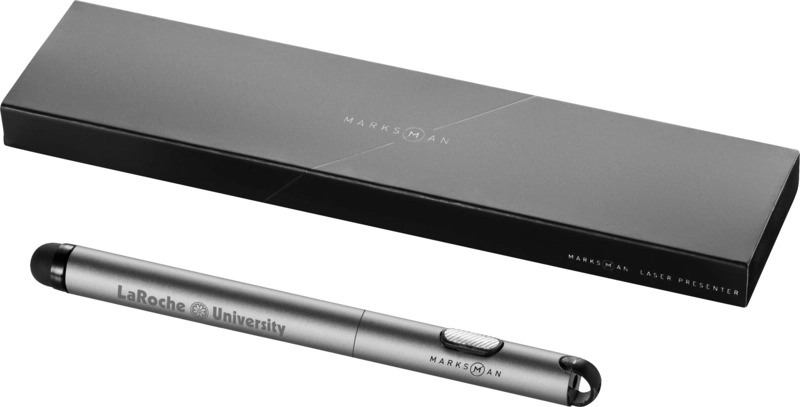 Długopis ze stylusem i wskaźnikiem laserowym Radar PFC-12346800 srebrny
