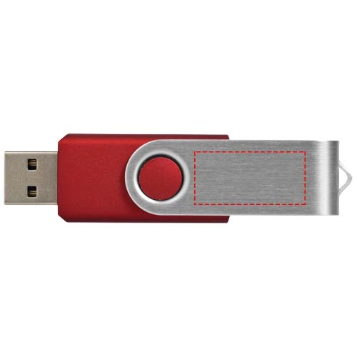 Pamięć USB Rotate-basic 1GB PFC-12350303 czerwony