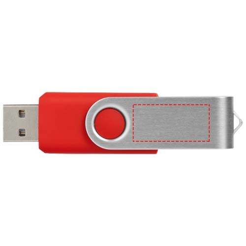 Pamięć USB Rotate-basic 1GB PFC-12350304 czerwony