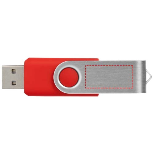 Pamięć USB Rotate-basic 2GB PFC-12350404 czerwony