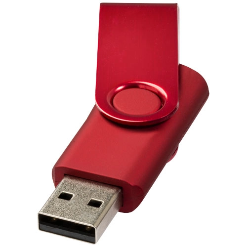Pamięć USB Rotate-metallic 2GB PFC-12350702 czerwony