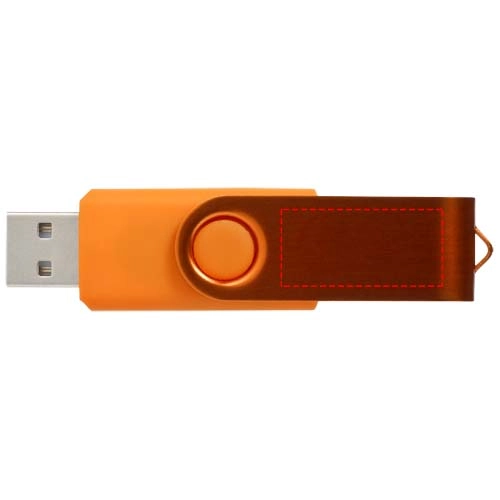 Pamięć USB Rotate-metallic 2GB PFC-12350704 pomarańczowy