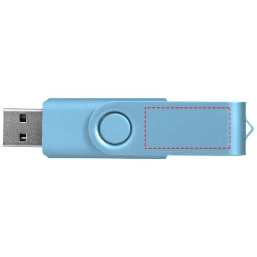 Pamięć USB Rotate-metallic 2GB PFC-12350705 niebieski