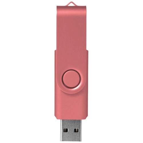 Pamięć USB Rotate-metallic 2GB PFC-12350707 różowy