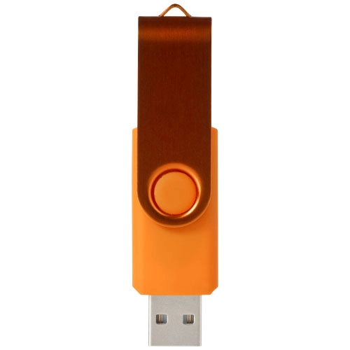 Pamięć USB Rotate-metallic 4GB PFC-12350804 pomarańczowy