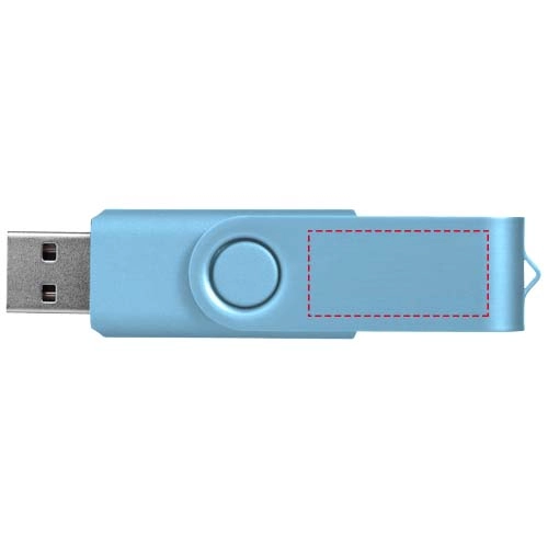 Pamięć USB Rotate-metallic 4GB PFC-12350805 niebieski