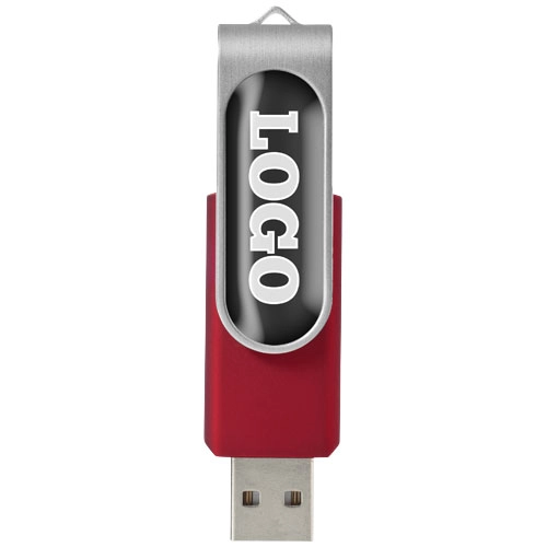 Pamięć USB Rotate-doming 4GB PFC-12351003 czerwony