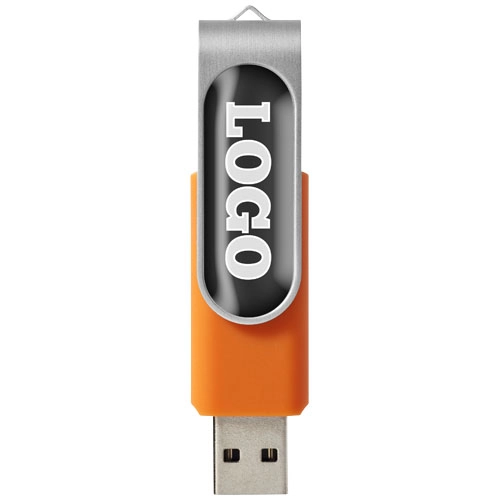 Pamięć USB Rotate-doming 4GB PFC-12351004 pomarańczowy