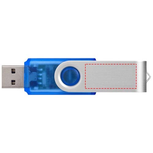 Pamięć USB Rotate-translucent 2GB PFC-12351603 niebieski