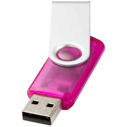 Pamięć USB Rotate-translucent 4GB PFC-12351700 różowy