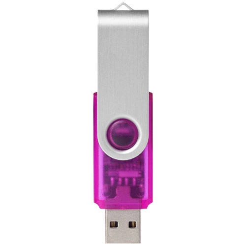 Pamięć USB Rotate-translucent 4GB PFC-12351700 różowy