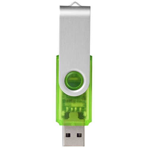 Pamięć USB Rotate-translucent 4GB PFC-12351701 zielony