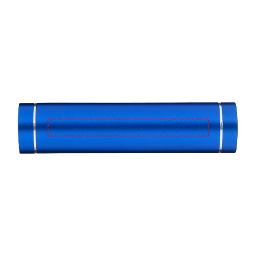 Aluminiowy akumulator powerbank Bolt 2200 mAh PFC-12356701 niebieski