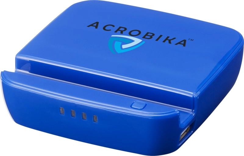 Akumulator powerbank ze stojakiem na telefon Forza 2200 mAh PFC-12359501 niebieski