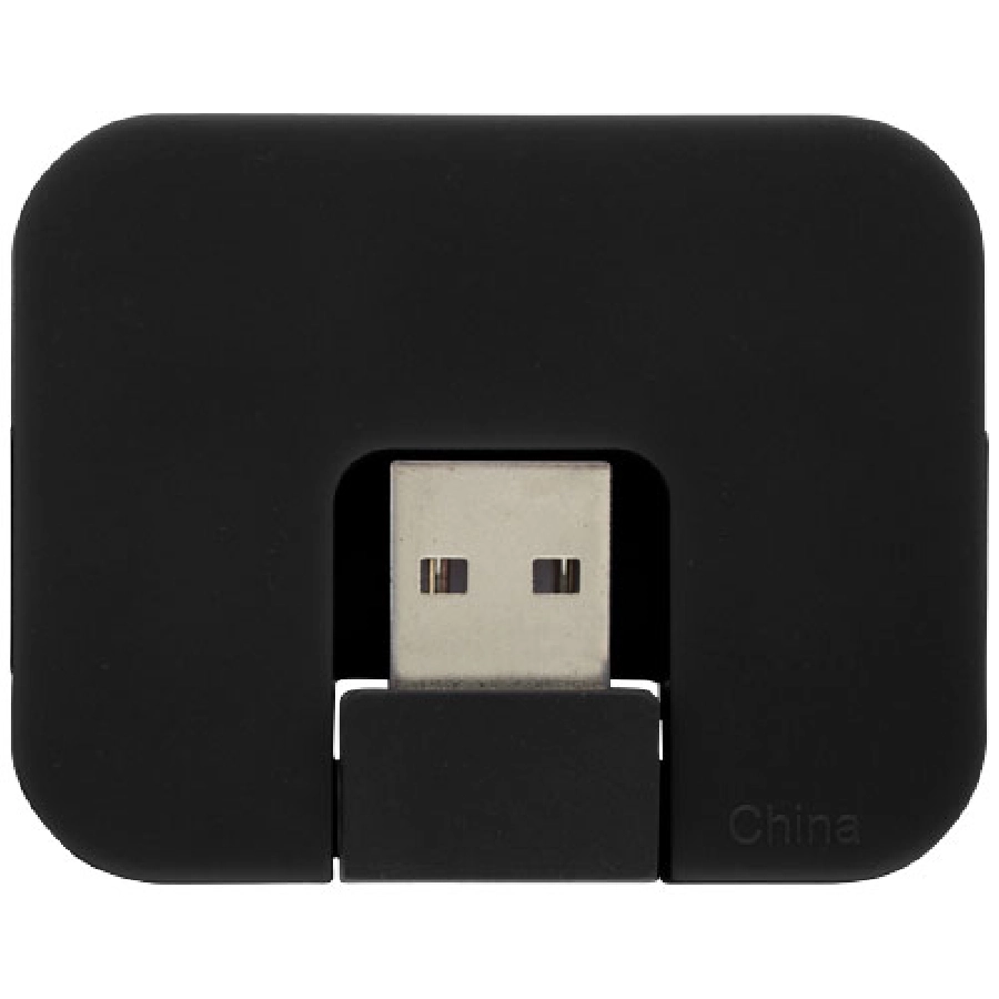 Rozdzielacz USB Gaia 4-portowy PFC-12359800 czarny