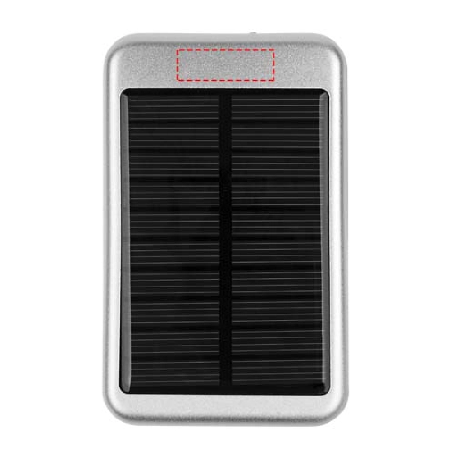 Powerbank solarny 4000 mAh Bask PFC-12360100 srebrny

