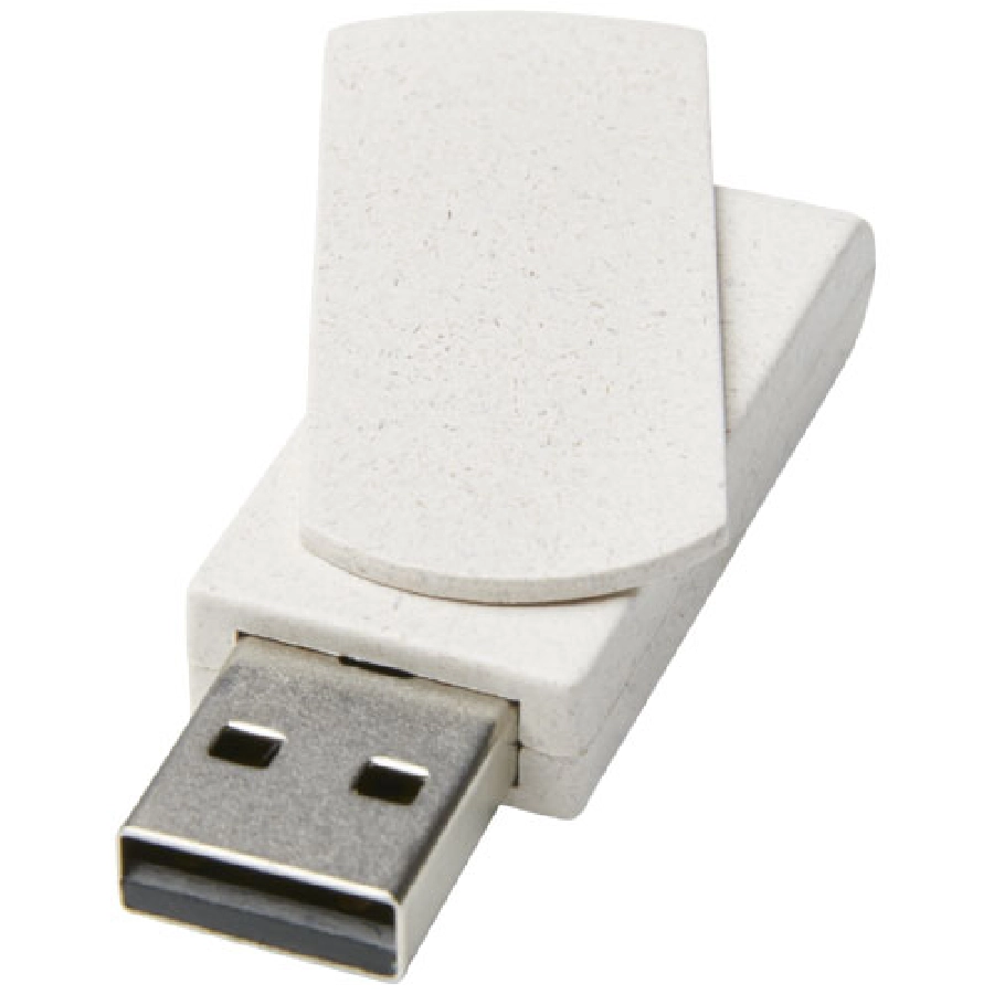 Pamięć USB Rotate wykonana ze słomy pszenicznej o pojemności 4GB PFC-12374302
