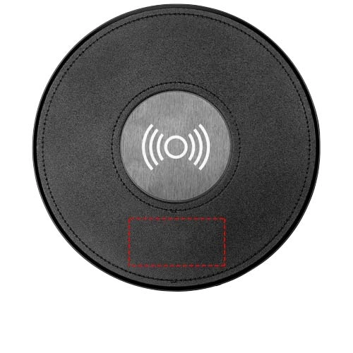 Głośnik z budzikiem i ładowarką bezprzewodową Circle PFC-12399300 czarny