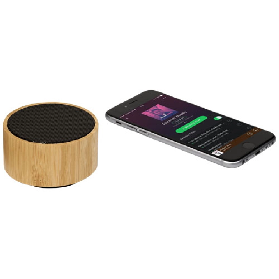 Bambusowy głośnik Cosmos z funkcją Bluetooth® PFC-12410000 brązowy