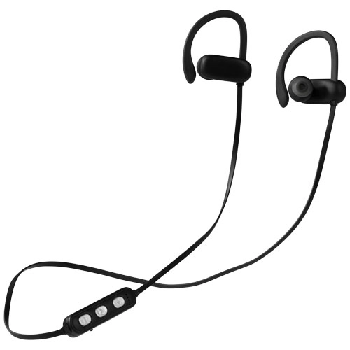 Słuchawki douszne Brilliant z podświetlanym logo z łącznością Bluetooth® PFC-12410300 czarny