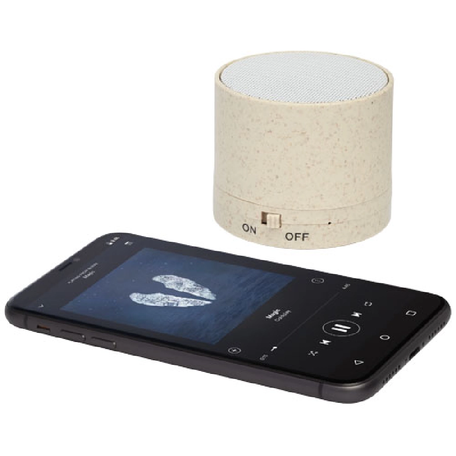 Głośnik Bluetooth® Kikai ze słomy pszenicznej PFC-12413802
