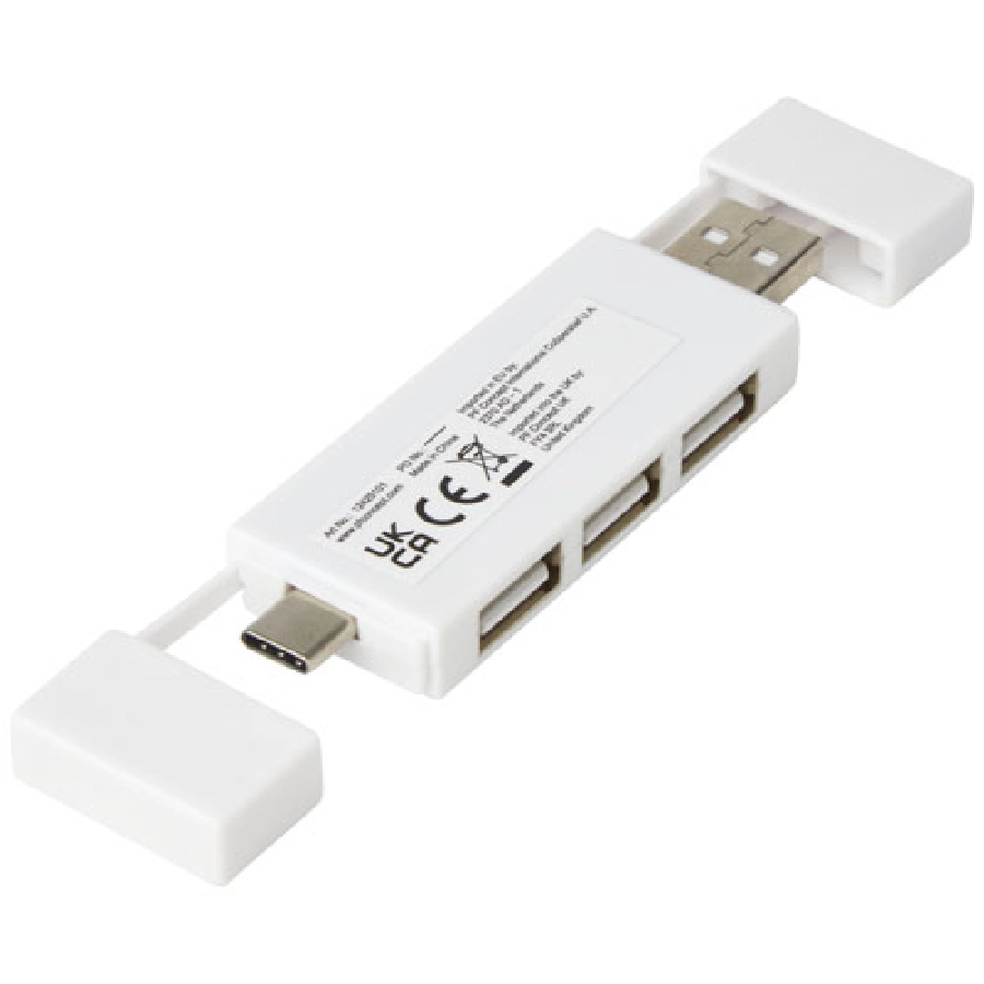 Mulan podwójny koncentrator USB 2.0 PFC-12425101