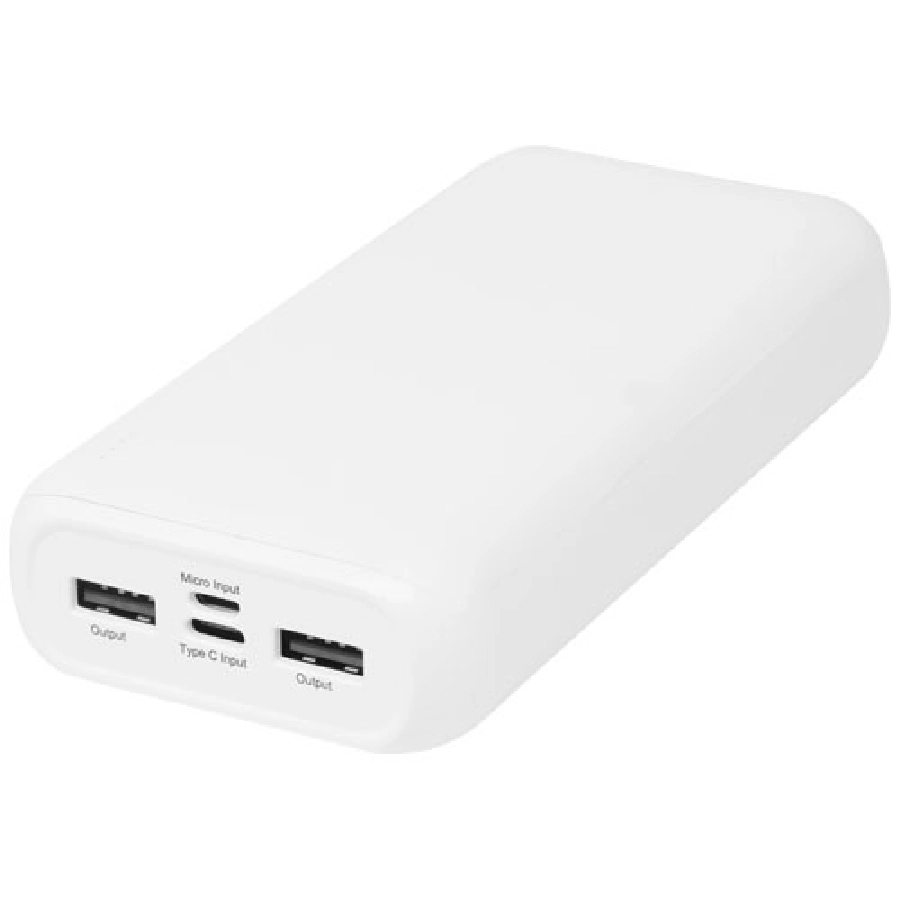 Electro powerbank o pojemności 20 000 mAh z tworzyw sztucznych pochodzących z recyklingu PFC-12431701