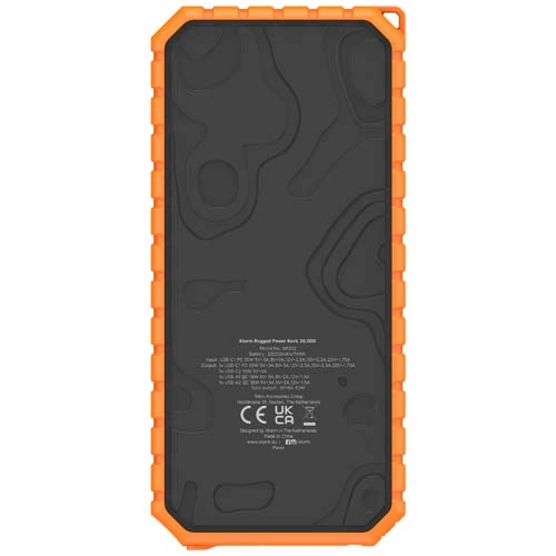 Xtorm XR202 Xtreme wodoodporny, wytrzymały powerbank o pojemności 20 000 mAh i mocy 35 W QC3.0 z latarką PFC-12439090