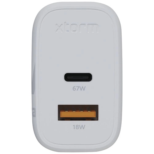 Xtorm XEC067 GaN² Ultra ładowarka ścienna o mocy 67 W PFC-12439301