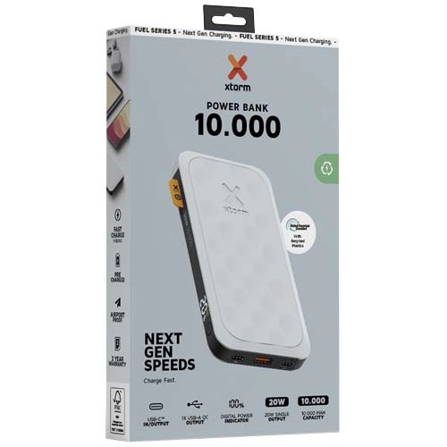 Seria Xtorm FS510 Fuel powerbank o pojemności 10 000 mAh i mocy 20 W PFC-12439801