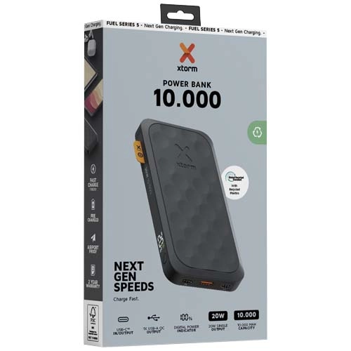 Seria Xtorm FS510 Fuel powerbank o pojemności 10 000 mAh i mocy 20 W PFC-12439890