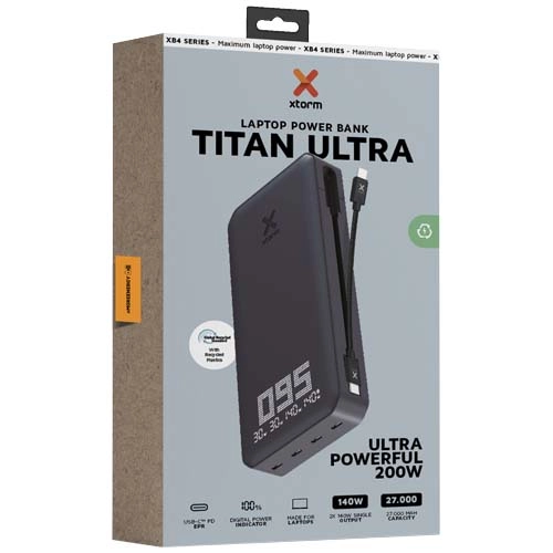 Xtorm XB403 Titan Ultra powerbank do laptopa o pojemności 27 000 mAh i mocy 200 W PFC-12440690