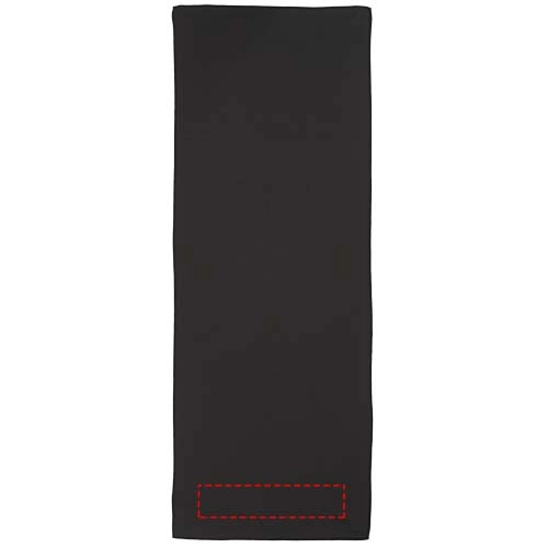 Ręcznik do fitnessu Alpha PFC-12613500 czarny