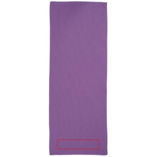 Ręcznik do fitnessu Alpha PFC-12613505 fioletowy