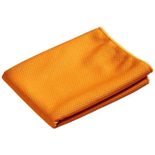 Ręcznik chłodzący Peter w pokrowcu z siatki PFC-12617108 pomarańczowy