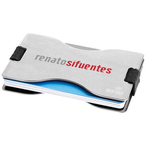 Portfel na karty kredytowe Adventurer RFID PFC-13004001 szary