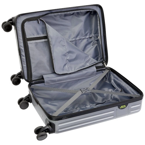 Rover twarda walizka na kółkach z tworzyw sztucznych pochodzących z recyklingu z certyfikatem GRS o wysokości 51 cm i pojemno PFC-13004981