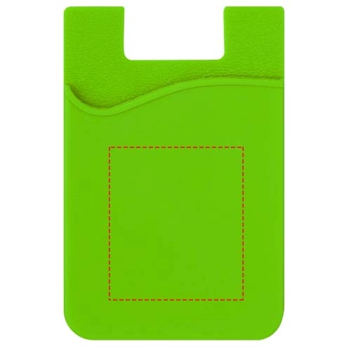 Portfel na karty dla smartfonów Slim PFC-13421904 zielony