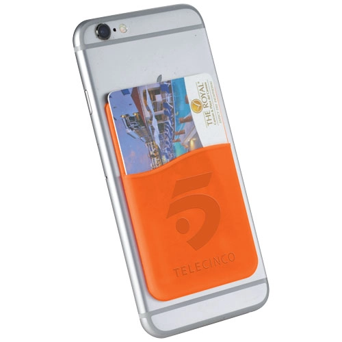 Portfel na karty dla smartfonów Slim PFC-13421905 pomarańczowy