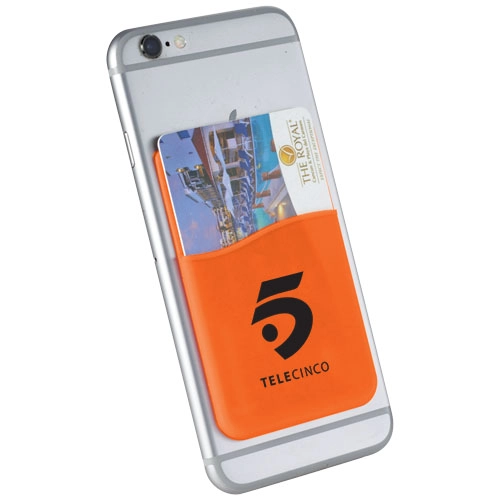 Portfel na karty dla smartfonów Slim PFC-13421905 pomarańczowy