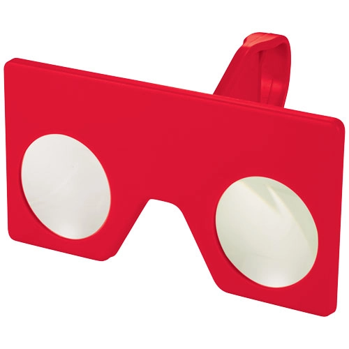 Mini okulary wirtualnej rzeczywistości z klipem PFC-13422103 czerwony