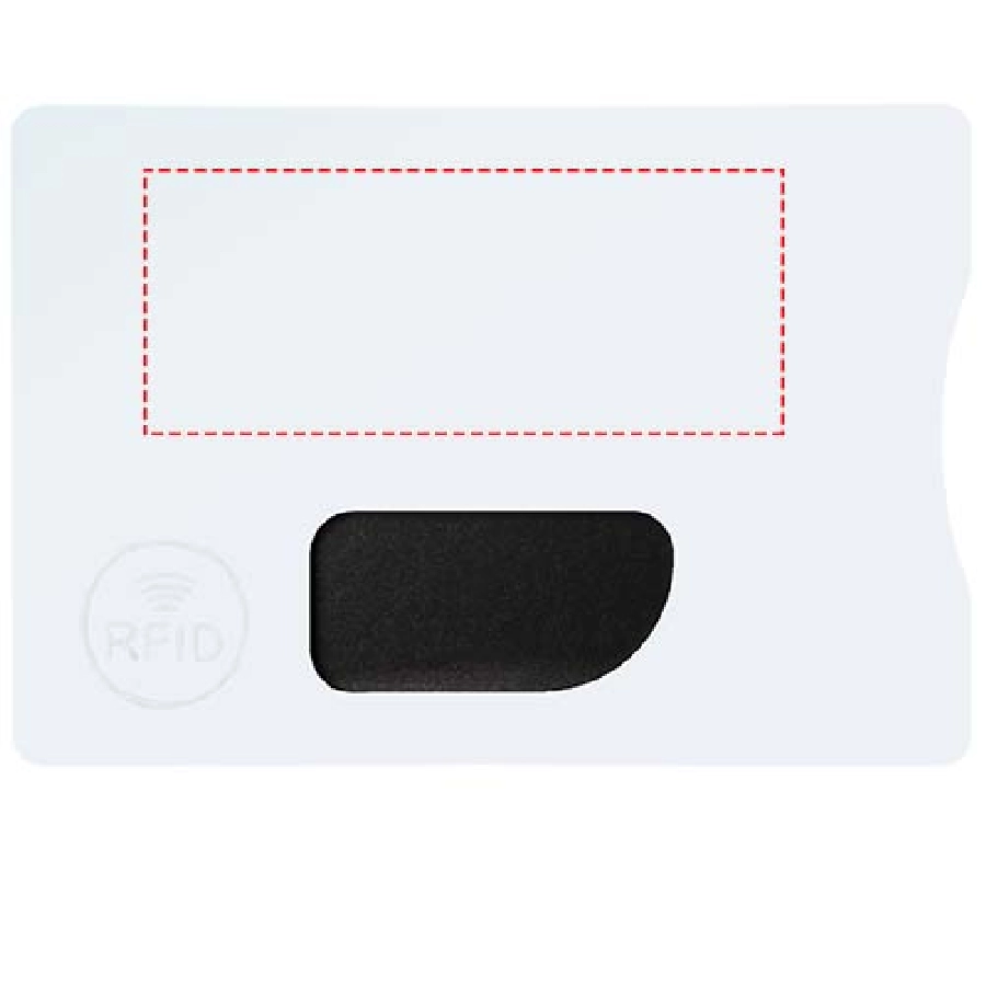 Futerał ochronny na karty kredytowe RFID PFC-13422601 biały