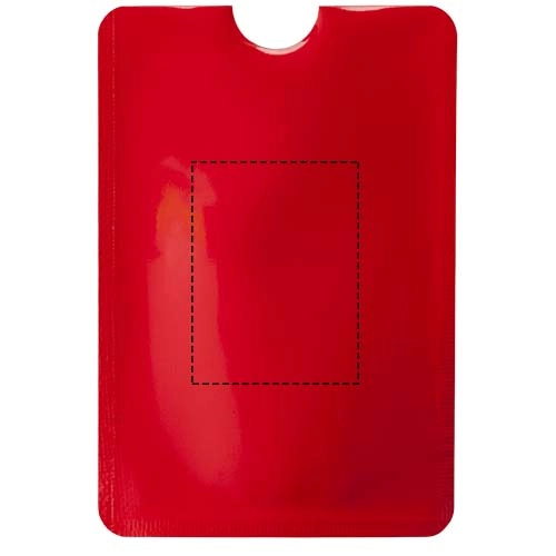 Porfel na smartfona i karty z zabezpieczeniem RFID Exeter PFC-13424602 czerwony
