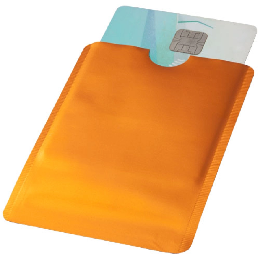 Porfel na smartfona i karty z zabezpieczeniem RFID Exeter PFC-13424605 pomarańczowy