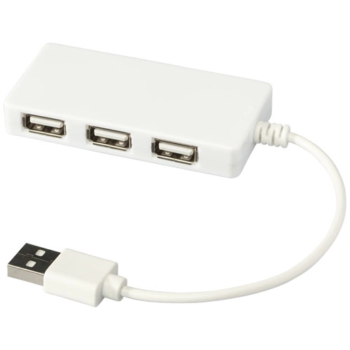 4-portowy hub USB Brick PFC-13425001 biały
