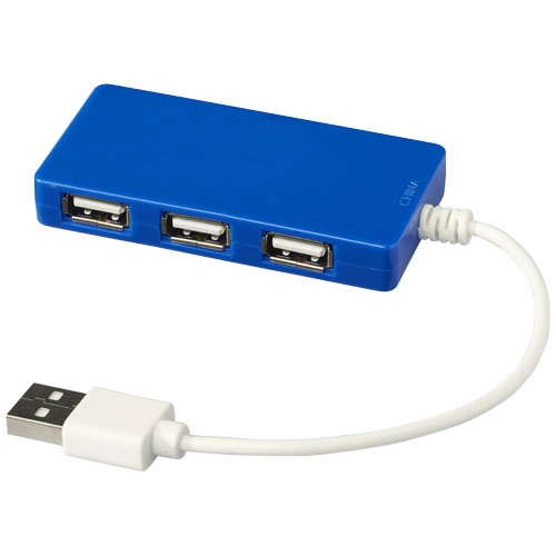 4-portowy hub USB Brick PFC-13425002 niebieski
