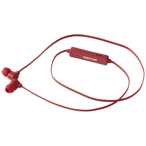 Kolorowe słuchawki Bluetooth® PFC-13425603 czerwony
